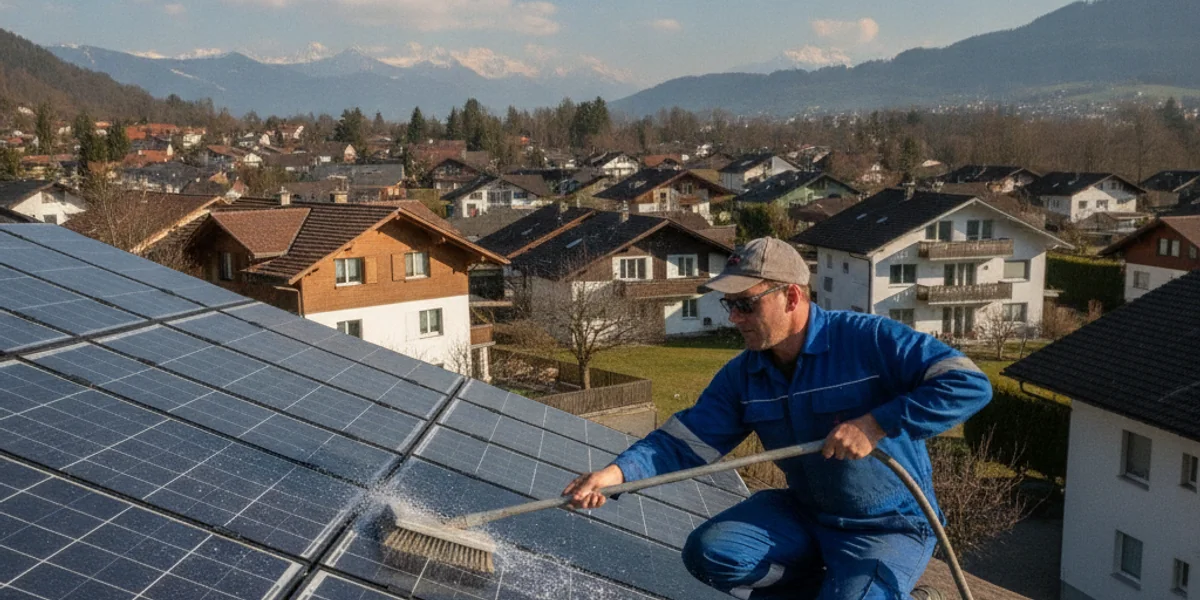 Maintenance & nettoyage de panneaux solaires